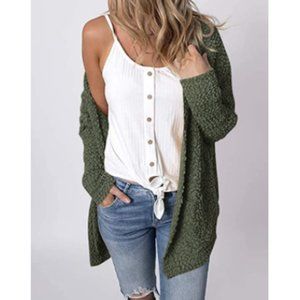 Women's Long Sleeve Soft Chunky Knit Sweater